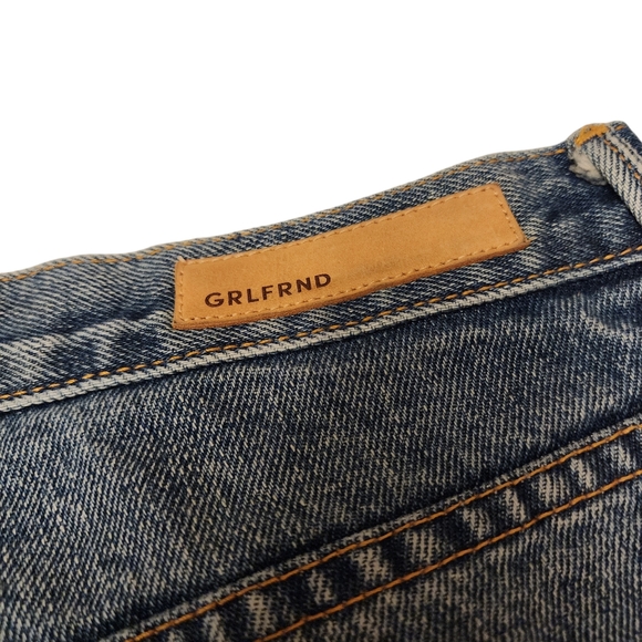 GRLFRND Tapered Leg Mother Jeans - Picture 8 of 14